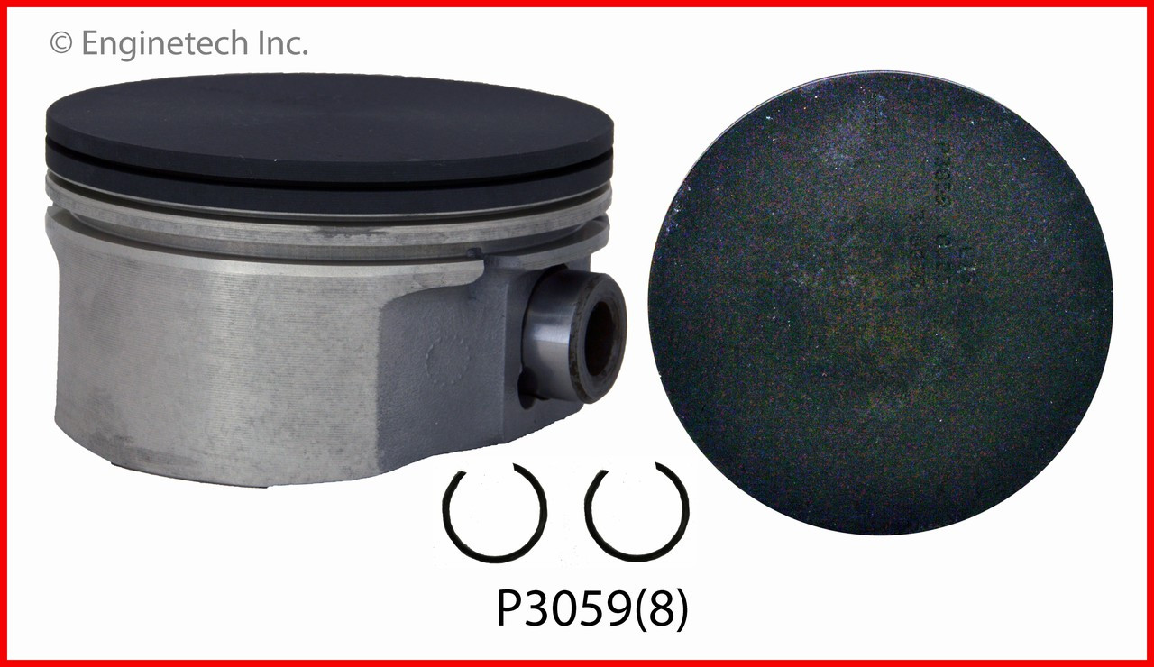 Piston Set - 2000 Cadillac Seville 4.6L (P3059(8).C24)