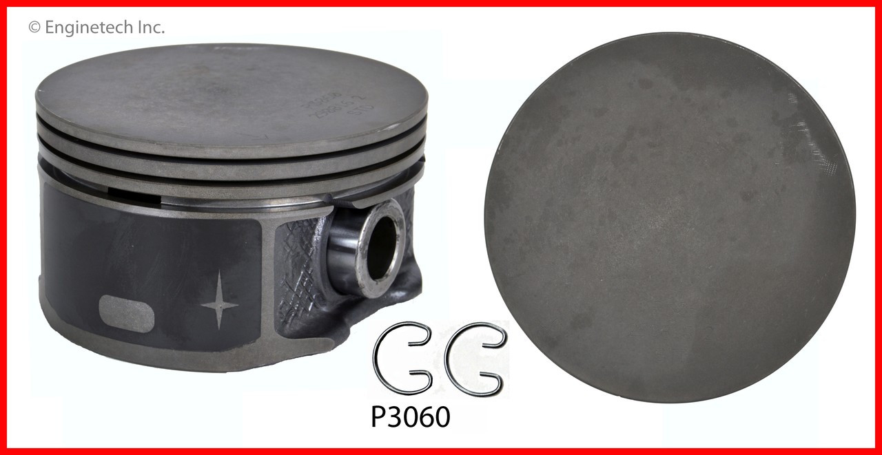 Piston Set - 2004 Dodge Durango 3.7L (P3060(6).C24)