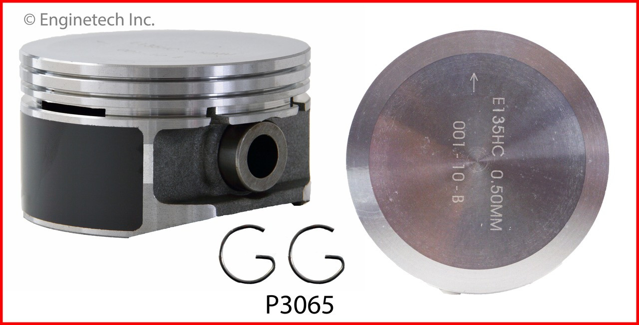 Piston Set - 1996 Pontiac Sunfire 2.4L (P3065(4).B15)