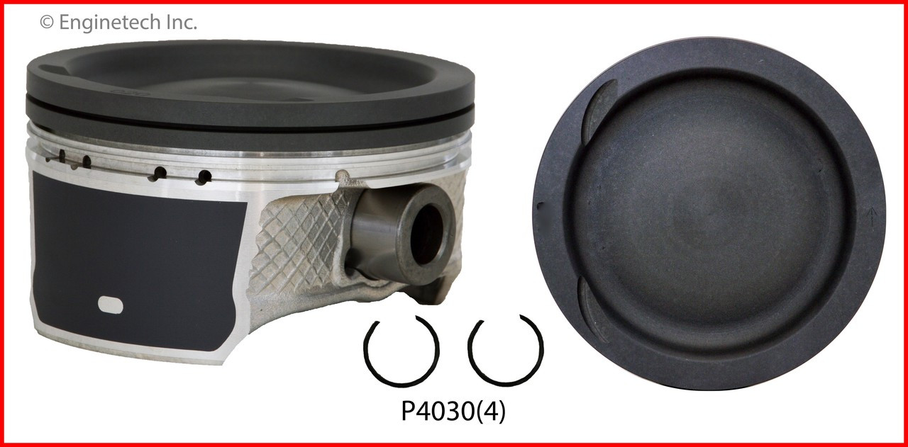 Piston Set - 2009 Mazda 6 2.5L (P4030(4).A4)