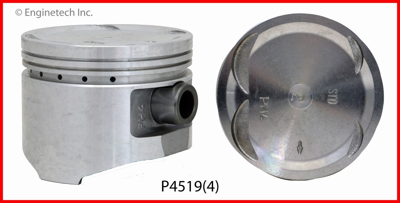 Piston Set - 1987 Honda Accord 2.0L (P4519(4).A9)