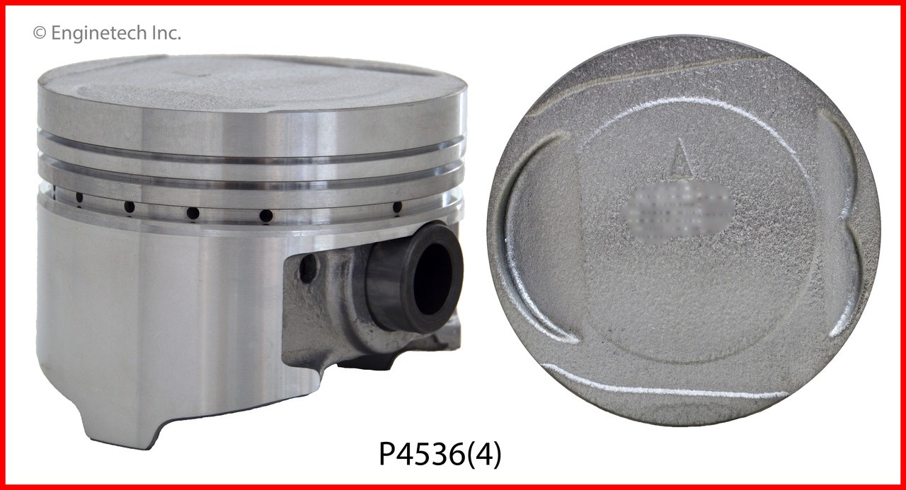 Piston Set - 1993 Mitsubishi Mighty Max 2.4L (P4536(4).A3)