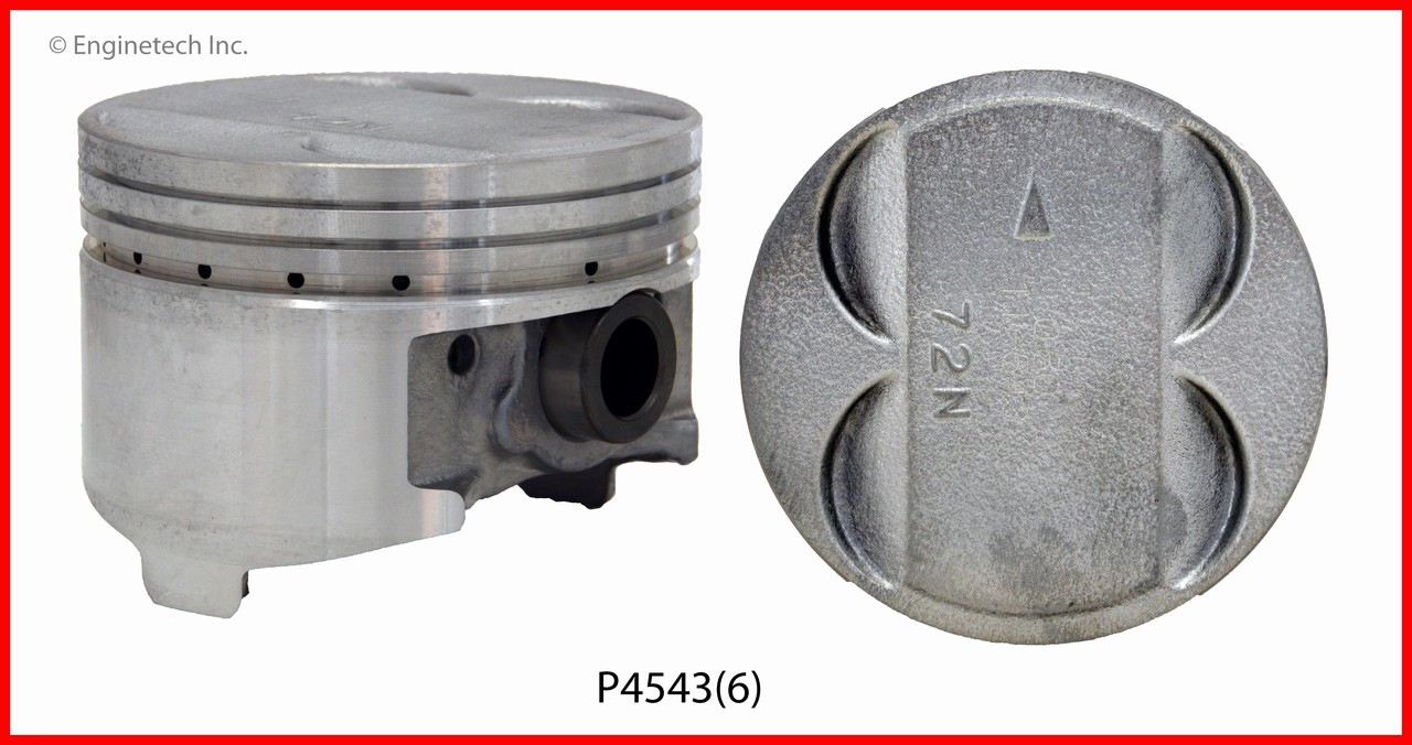 Piston Set - 1993 Mitsubishi 3000GT 3.0L (P4543(6).B14)