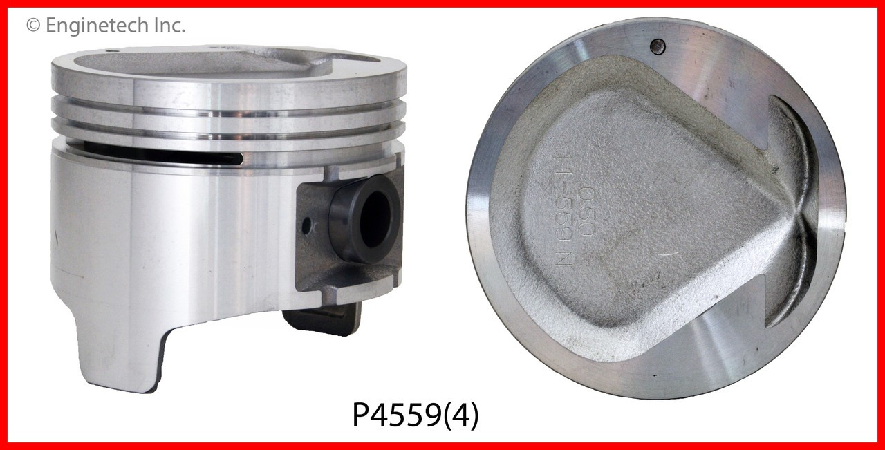 Piston Set - 1994 Isuzu Rodeo 2.6L (P4559(4).A10)