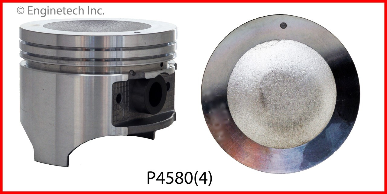 Piston Set - 1989 Mazda MPV 2.6L (P4580(4).A3)