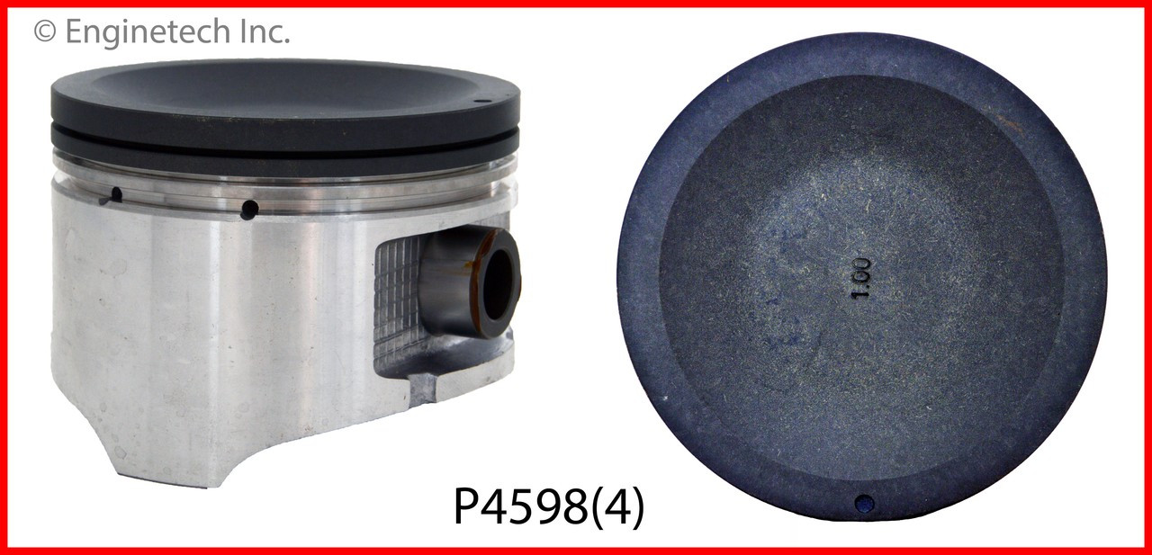 Piston Set - 1995 Nissan 240SX 2.4L (P4598(4).A5)