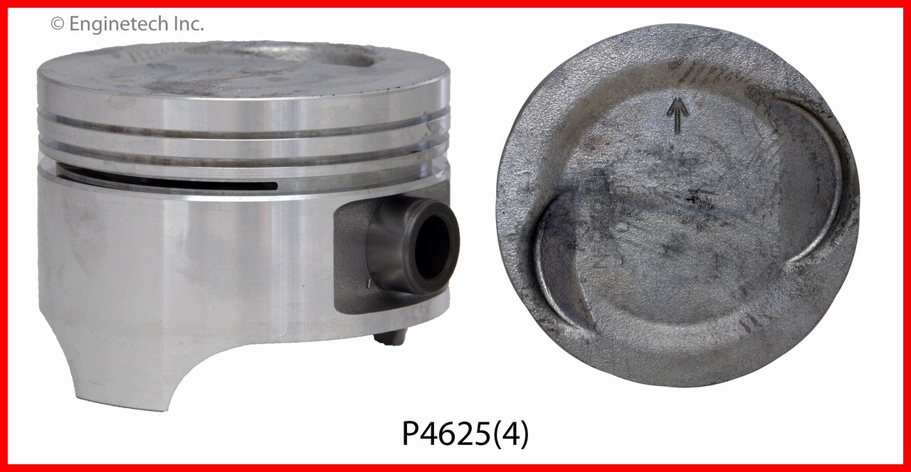 Piston Set - 1988 Suzuki Samurai 1.3L (P4625(4).A9)