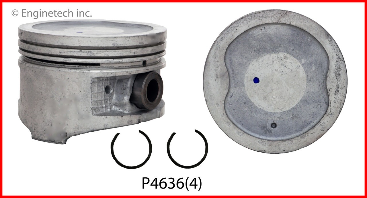 Piston Set - 1995 Toyota Previa 2.4L (P4636(4).B15)