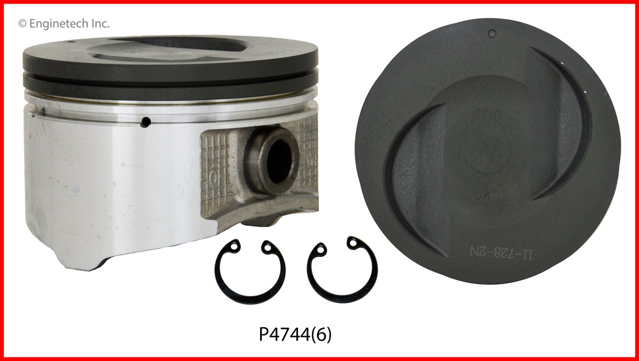 Piston Set - 1998 Infiniti QX4 3.3L (P4744(6).B12)