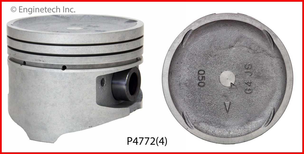 Piston Set - 2000 Hyundai Sonata 2.4L (P4772(4).A4)