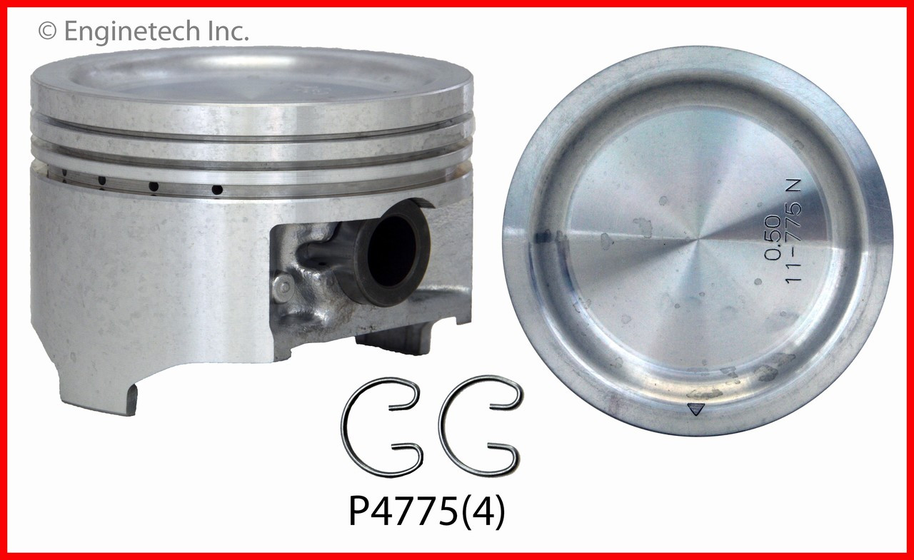 Piston Set - 1999 Suzuki Esteem 1.8L (P4775(4).A10)