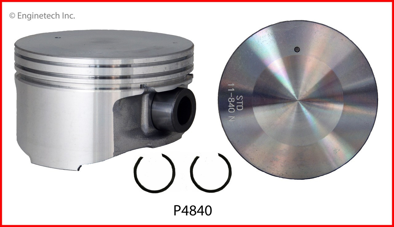 Piston Set - 2002 Isuzu Rodeo Sport 2.2L (P4840(4).A8)