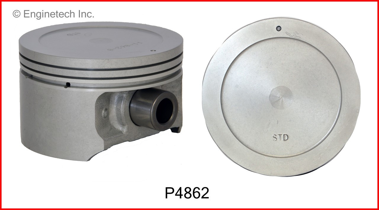 Piston Set - 2001 Hyundai Santa Fe 2.7L (P4862(6).A2)