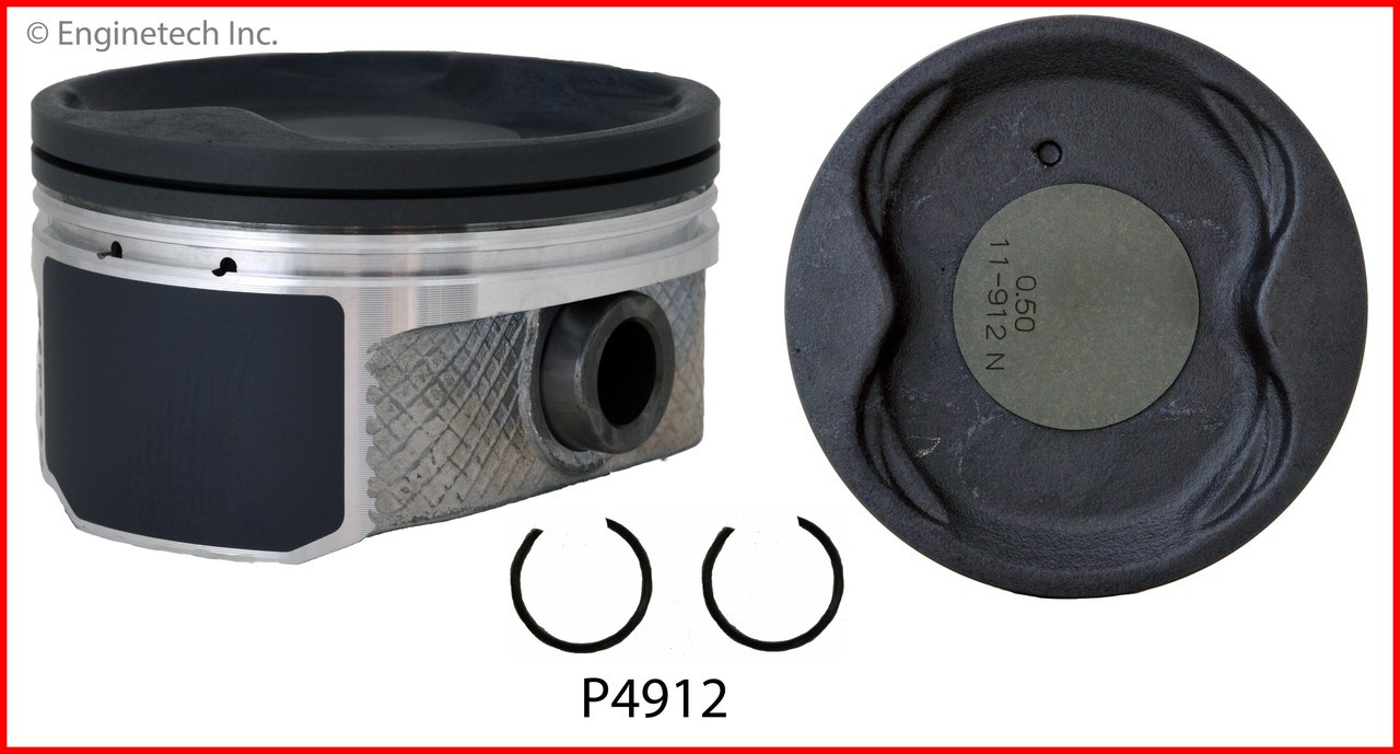 Piston Set - 2006 Lexus LX470 4.7L (P4912(8).B14)