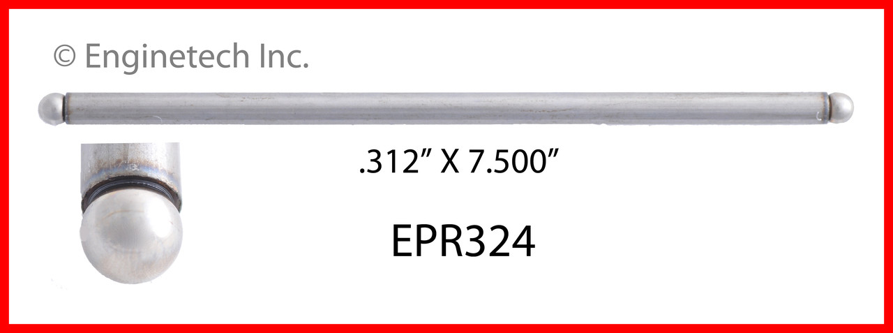 Push Rod - 1988 Chrysler Fifth Avenue 5.2L (EPR324.L1587)