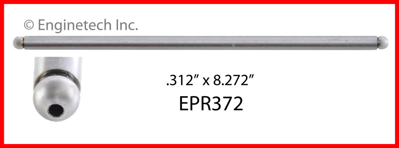Push Rod - 1987 Pontiac Fiero 2.5L (EPR372.B14)