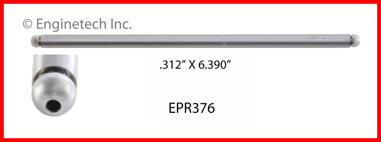 Push Rod - 1990 Pontiac 6000 3.1L (EPR376.E46)