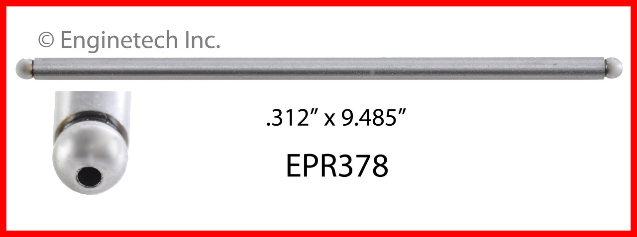 Push Rod - 1987 Jeep Comanche 2.5L (EPR378.B18)