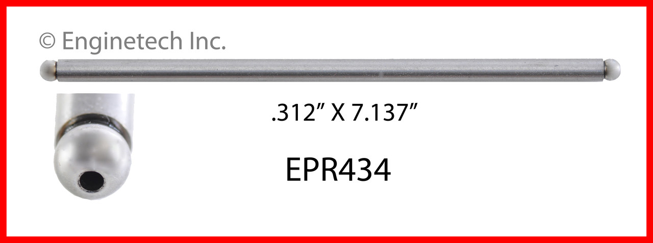 Push Rod - 1989 Mercury Sable 3.8L (EPR434.A7)