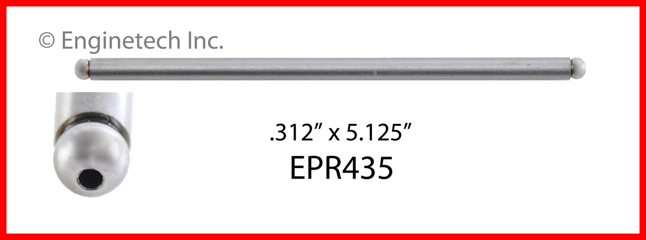 Push Rod - 1990 Dodge Caravan 3.3L (EPR435.A4)