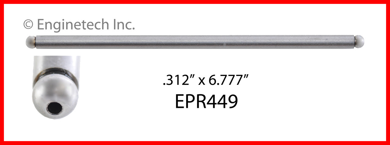 Push Rod - 1989 Chrysler Fifth Avenue 5.2L (EPR449.A1)