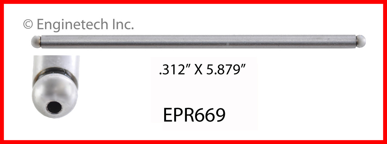 Push Rod - 2007 Chevrolet Malibu 3.9L (EPR669.B15)