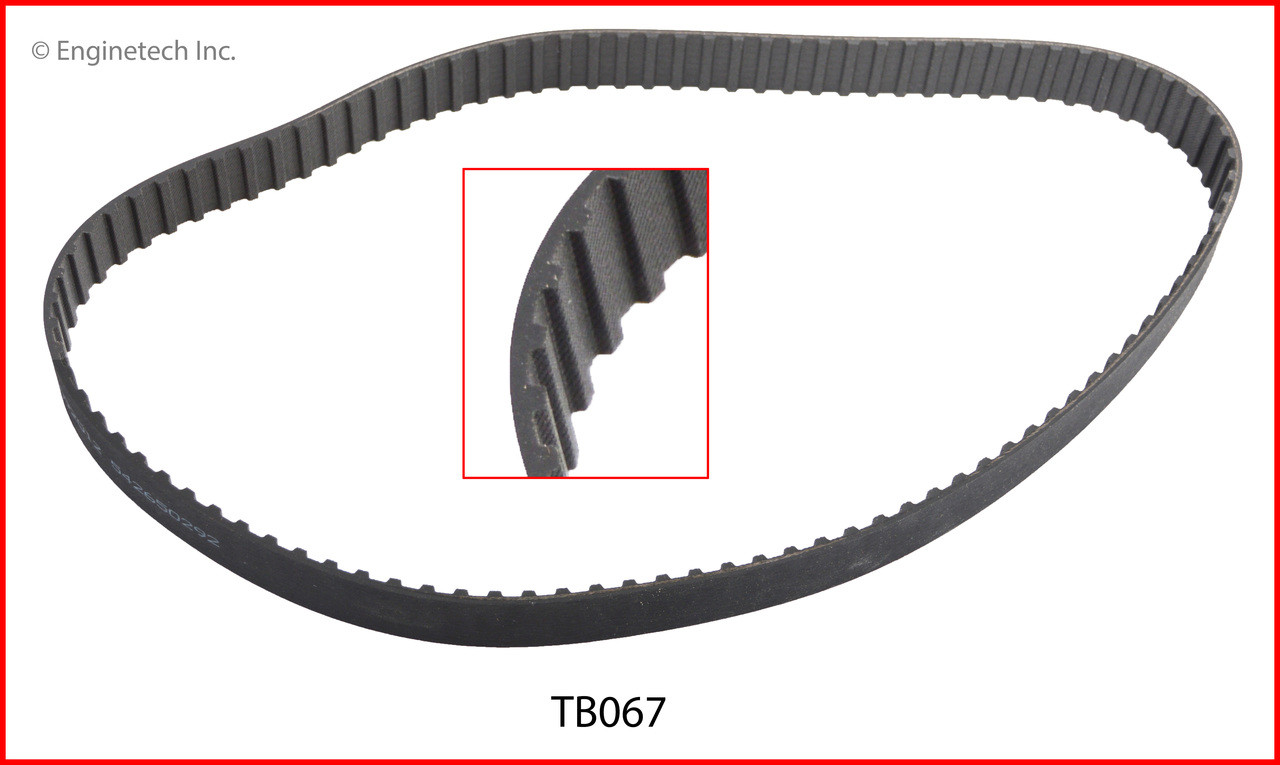 Timing Belt - 1985 Ford EXP 1.6L (TB067.D34)