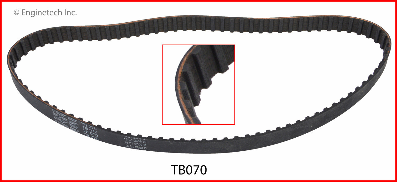 Timing Belt - 1986 Toyota Tercel 1.5L (TB070.B16)