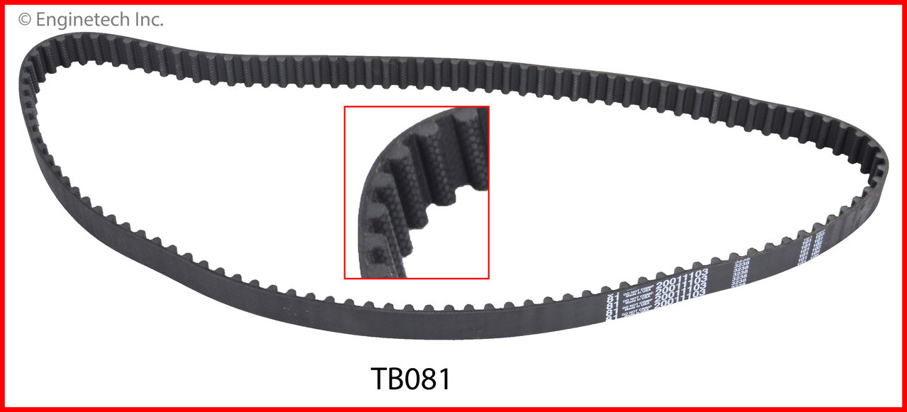 Timing Belt - 1985 Oldsmobile Firenza 1.8L (TB081.B14)