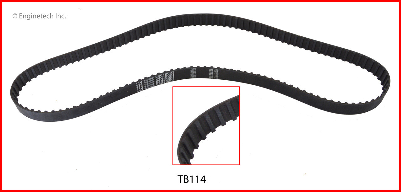 Timing Belt - 1987 Dodge Aries 2.5L (TB114.B15)