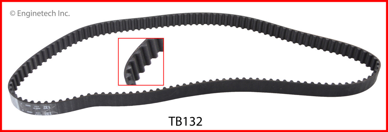 Timing Belt - 1988 Plymouth Grand Voyager 2.5L (TB132.A10)