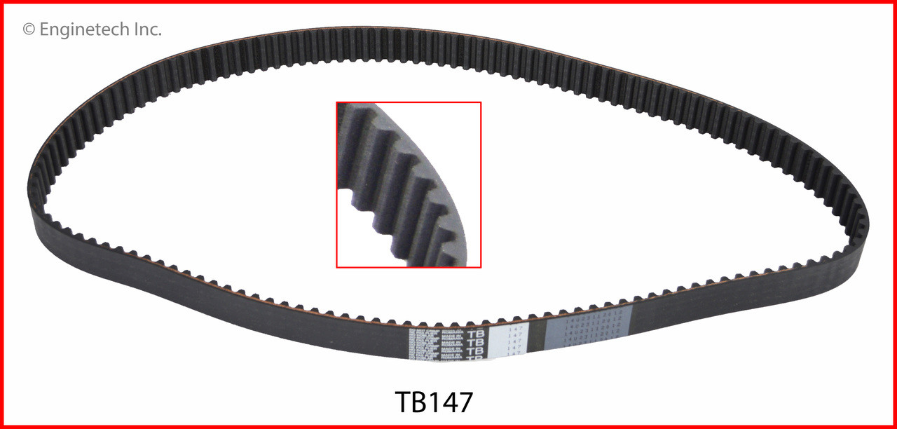 Timing Belt - 1989 Isuzu Pickup 2.6L (TB147.A4)