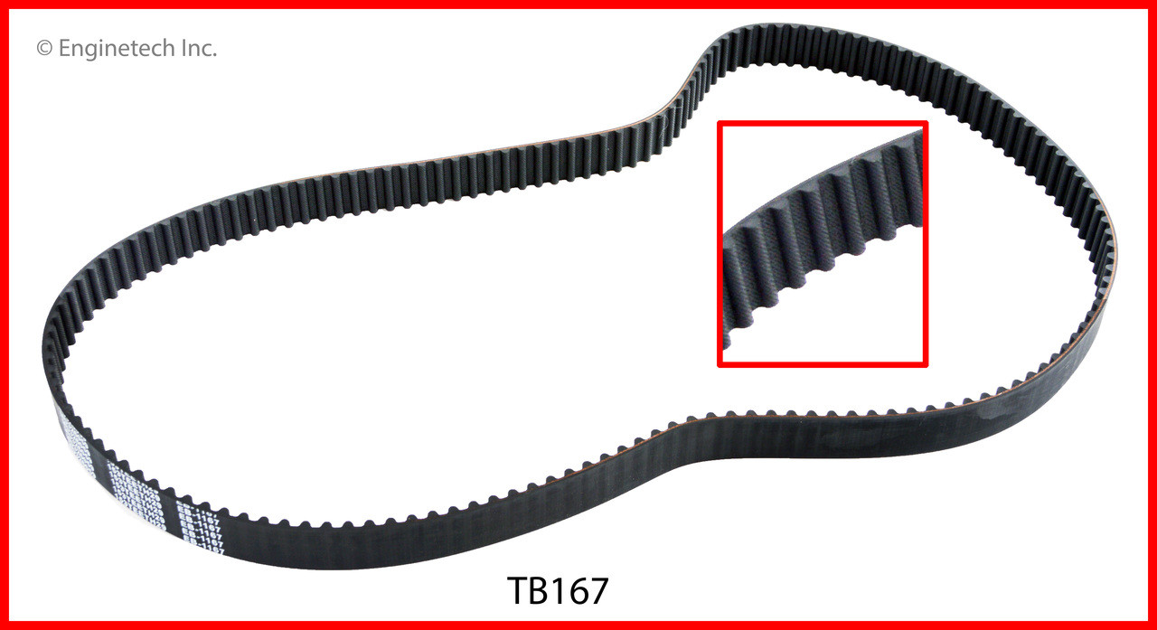 Timing Belt - 1989 Mitsubishi Galant 2.0L (TB167.A1)