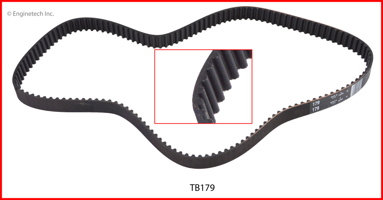Timing Belt - 1993 Mazda Protege 1.8L (TB179.B17)