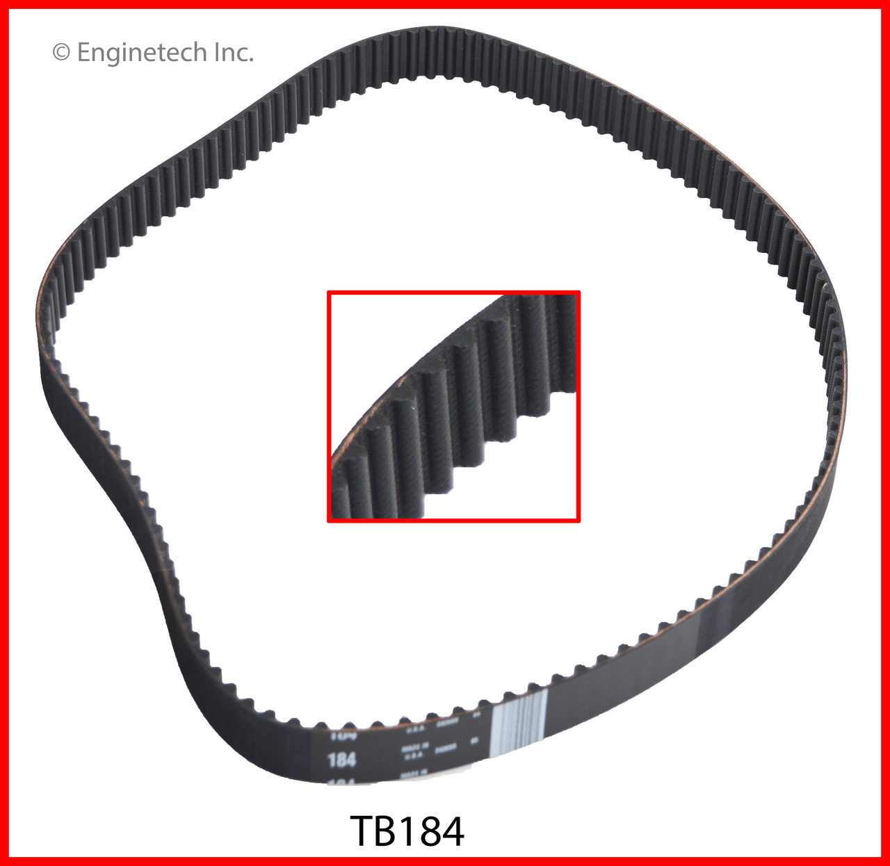 Timing Belt - 1991 Acura Integra 1.8L (TB184.A2)