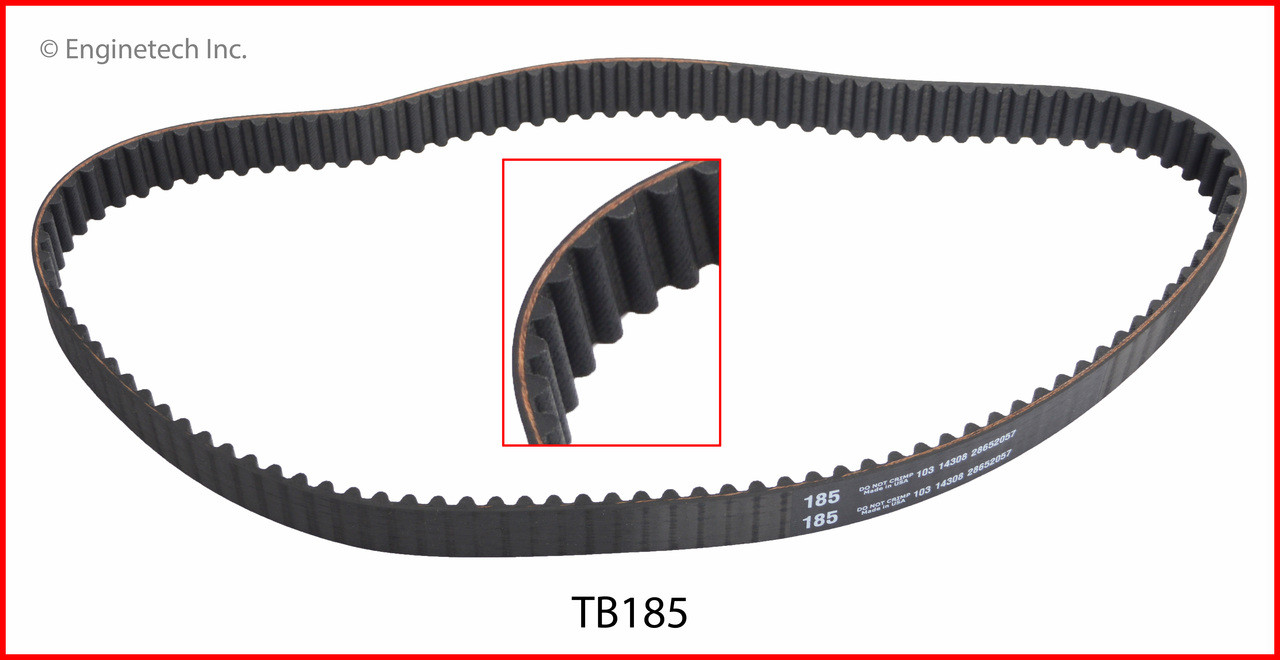 Timing Belt - 1990 Mazda Protege 1.8L (TB185.A2)