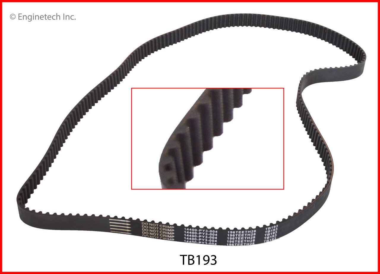 Timing Belt - 1991 Acura Legend 3.2L (TB193.A1)