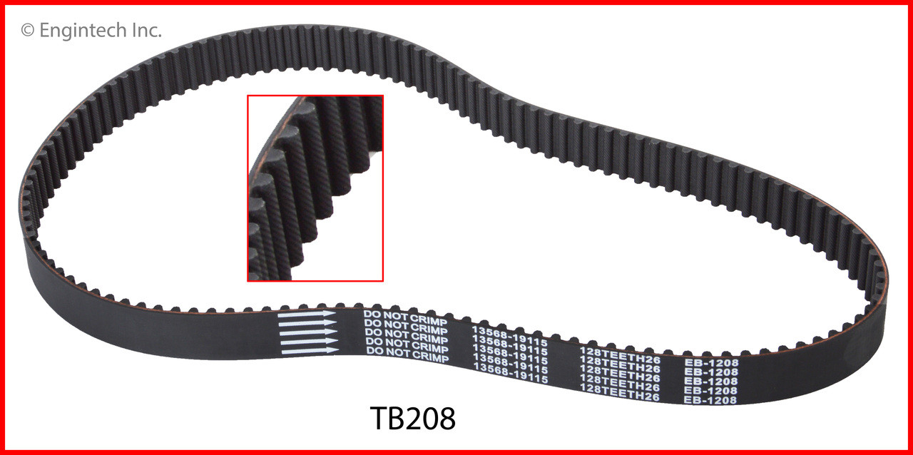 Timing Belt - 1997 Toyota Tercel 1.5L (TB208.A9)