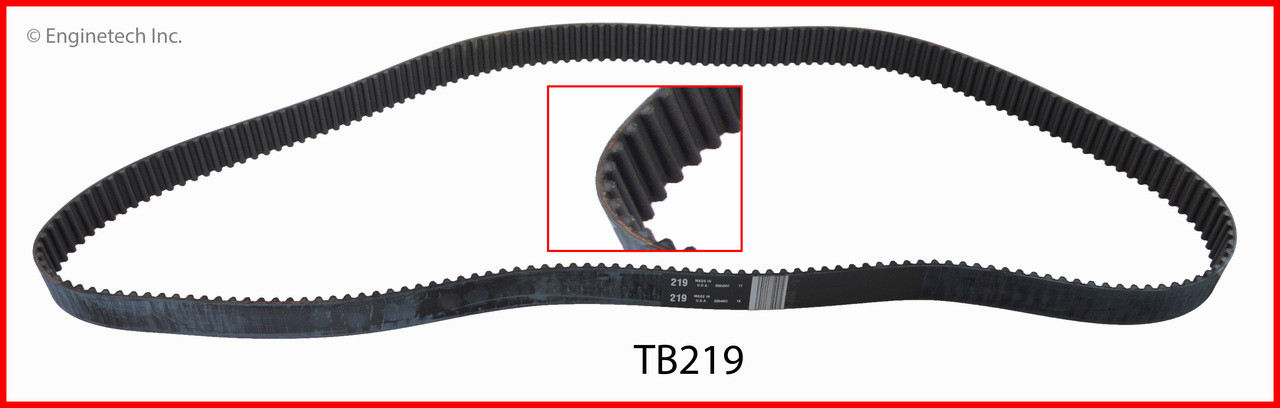 Timing Belt - 1993 Chrysler Concorde 3.5L (TB219.A1)