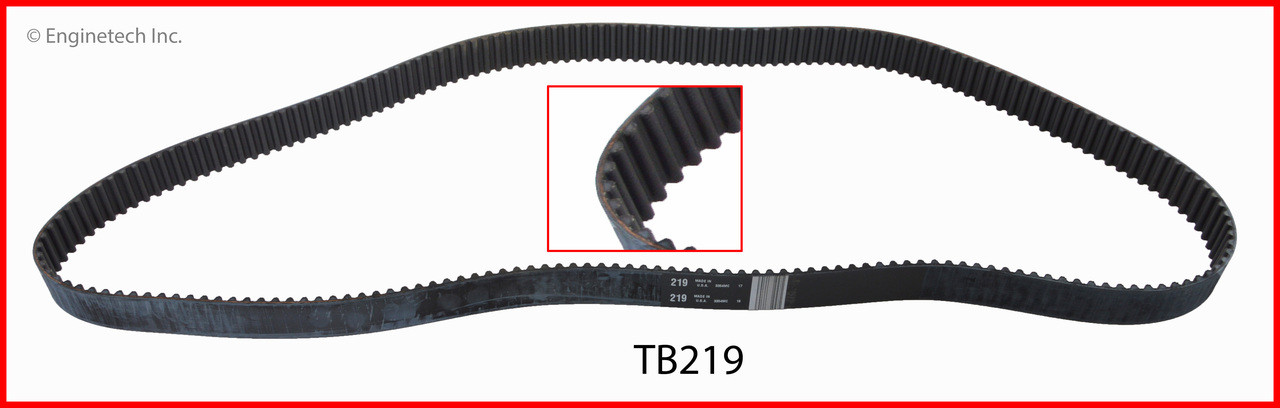 Timing Belt - 1994 Chrysler LHS 3.5L (TB219.A4)