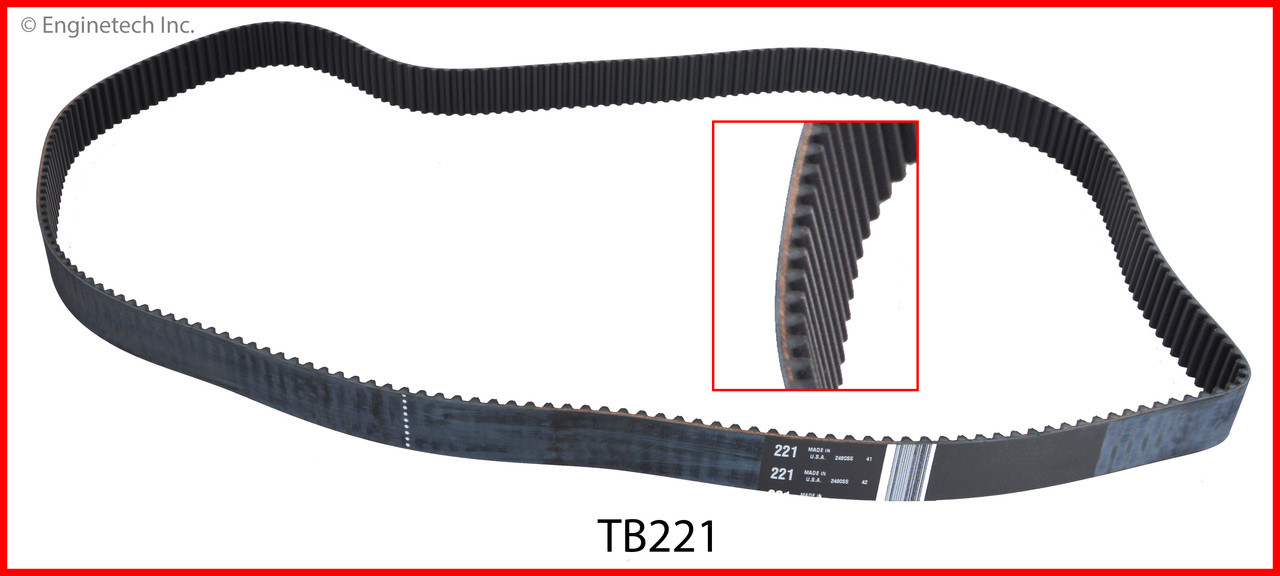 Timing Belt - 1993 Isuzu Rodeo 3.2L (TB221.A2)