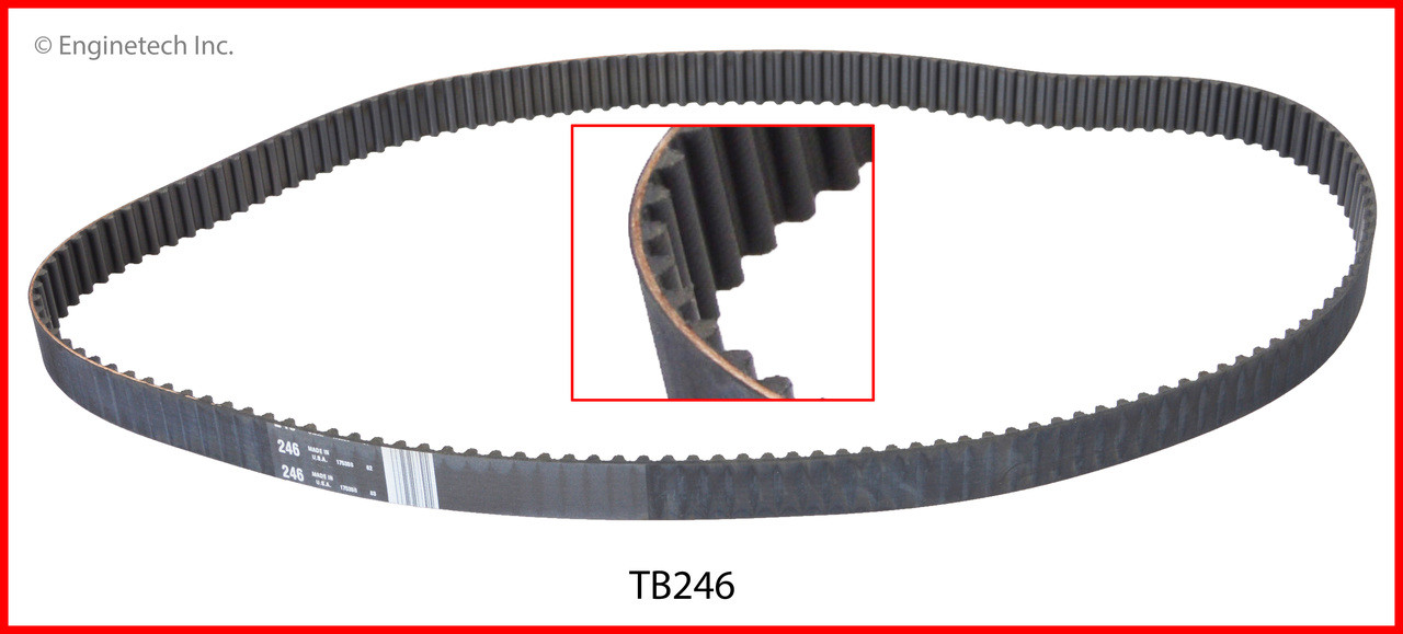 Timing Belt - 1998 Dodge Avenger 2.0L (TB246.B19)