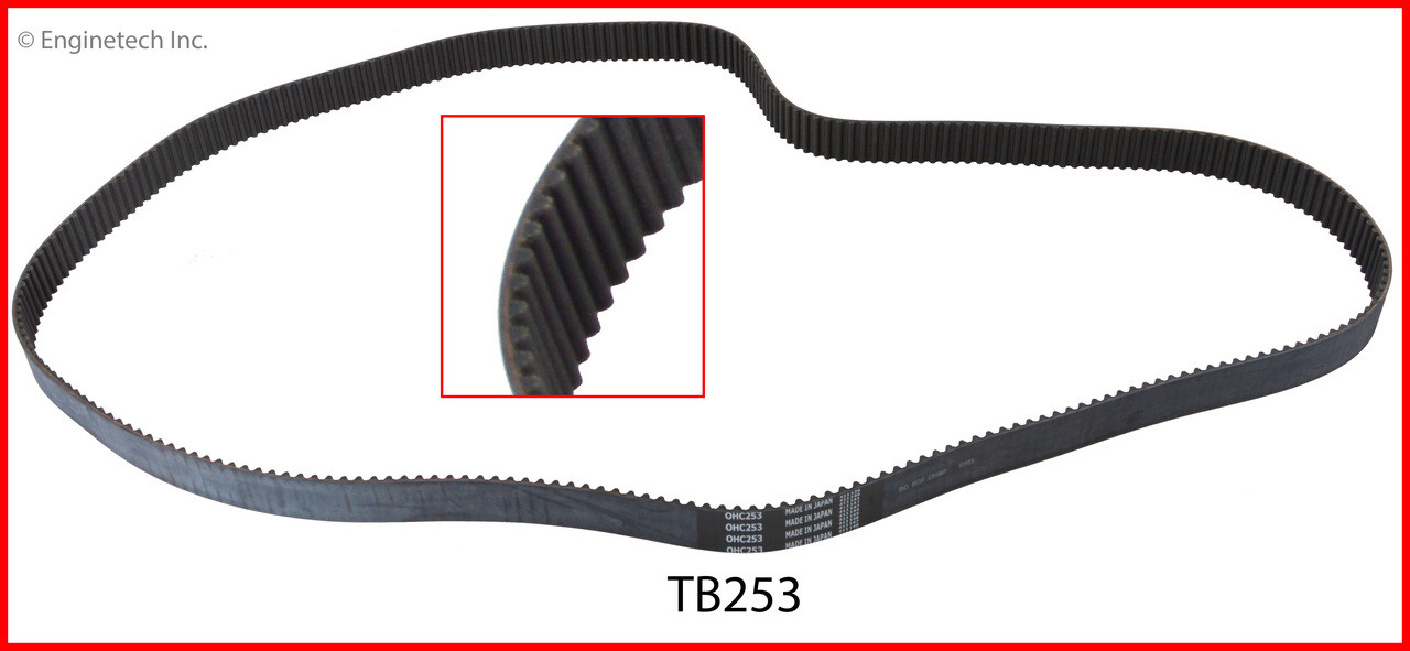 Timing Belt - 1995 Mitsubishi Montero 3.5L (TB253.A2)