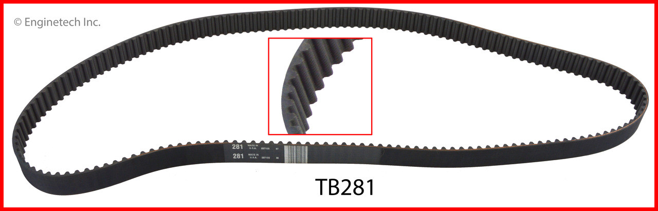 Timing Belt - 2000 Kia Sportage 2.0L (TB281.A6)