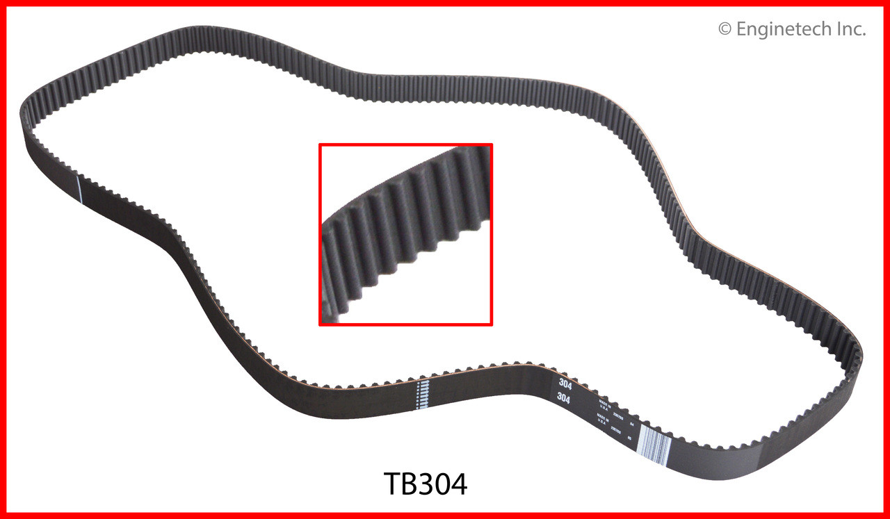 Timing Belt - 2011 Subaru Legacy 2.5L (TB304.E46)
