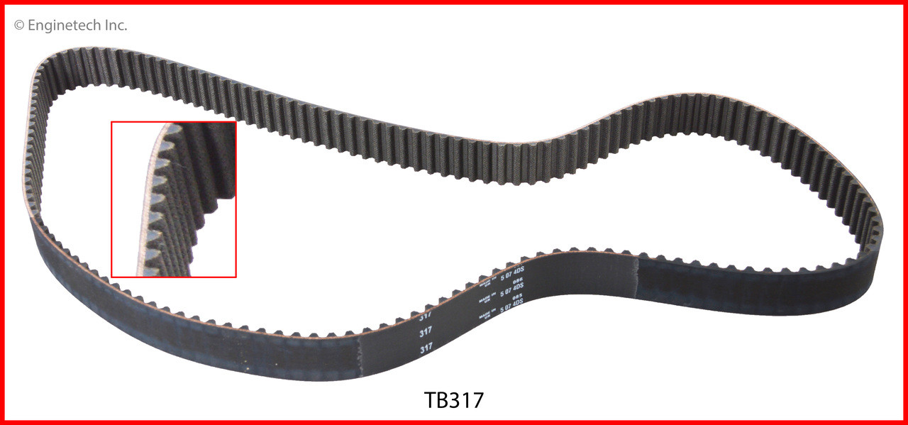 Timing Belt - 2000 Audi A4 1.8L (TB317.A10)