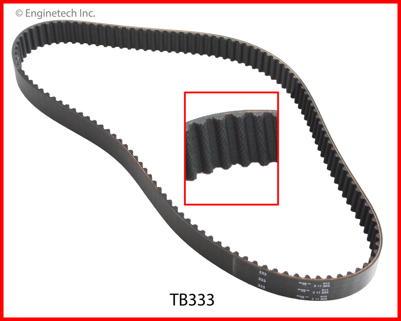 Timing Belt - 2005 Volkswagen Jetta 1.9L (TB333.A7)