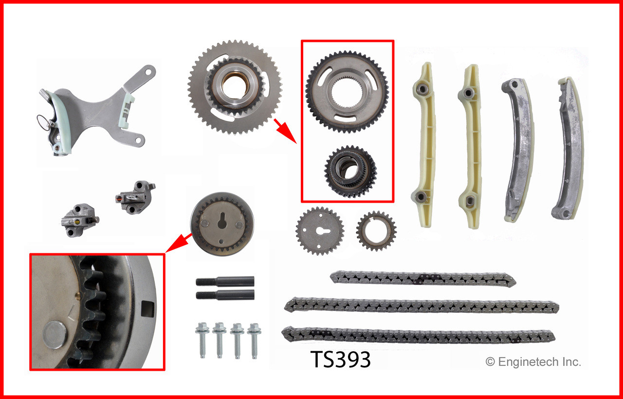 Timing Set - 2002 Dodge Dakota 4.7L (TS393.A8)