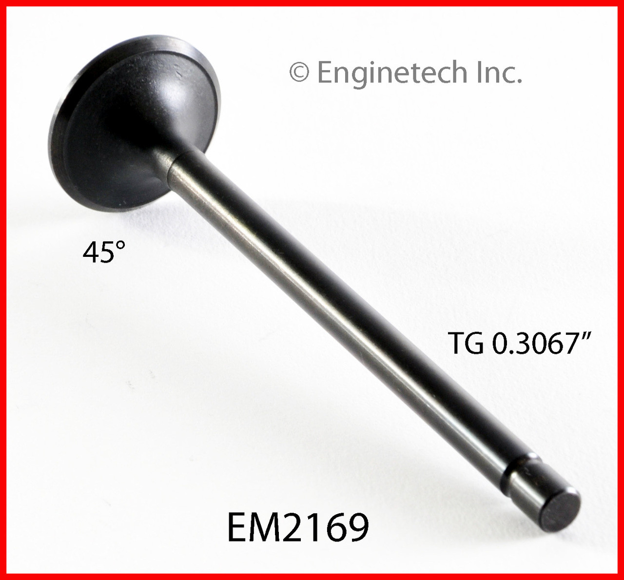 1986 Chevrolet Sprint 1.0L Engine Exhaust Valve EM2169 -2