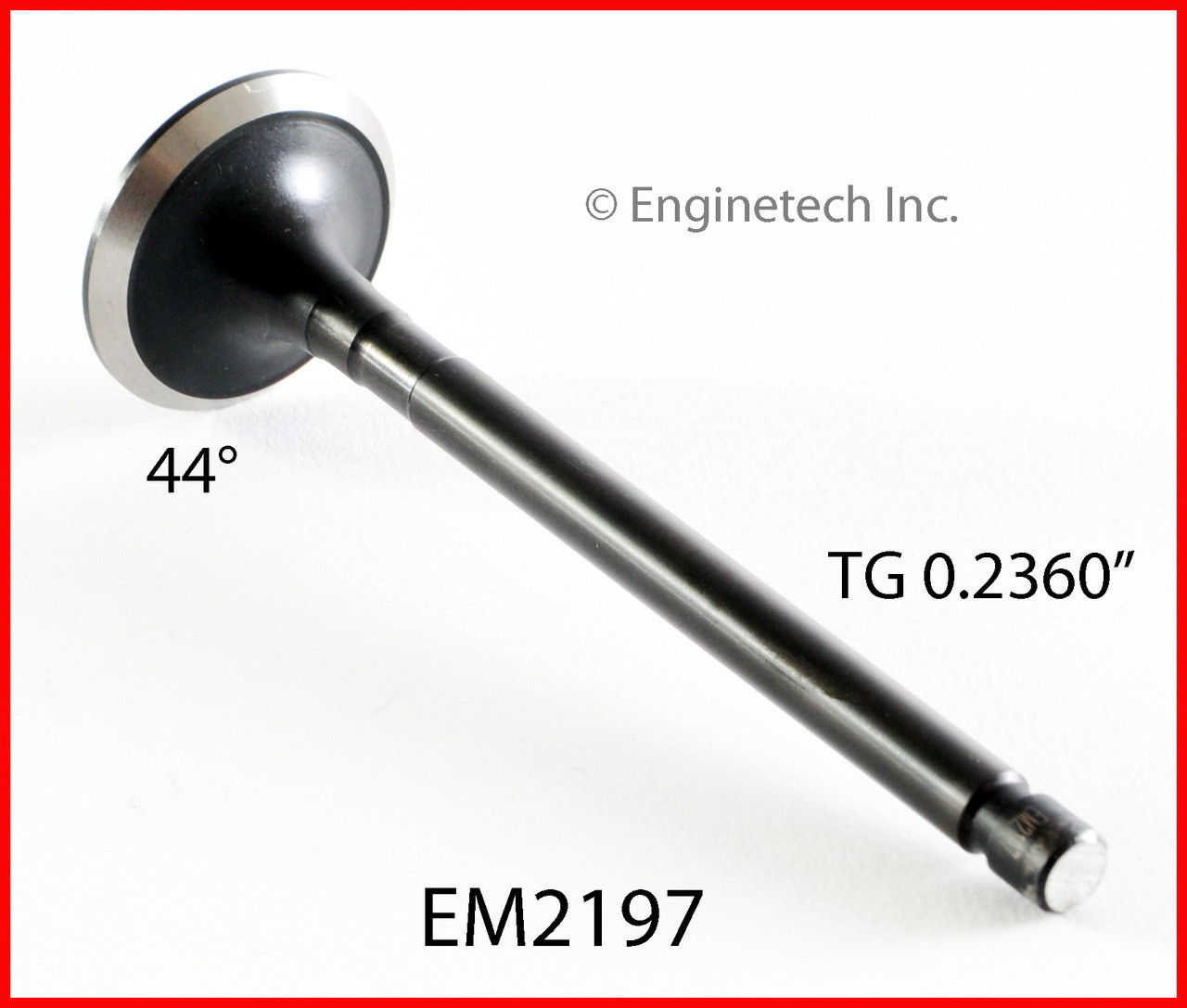 1985 Toyota Corolla 1.6L Engine Exhaust Valve EM2197 -11